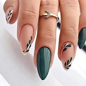 Fall Nails With Designs Stick on Nails for Women - Buy Now